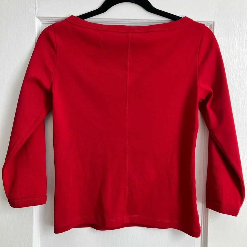 Red Flore Flore Steffi top - Picture 3 of 5